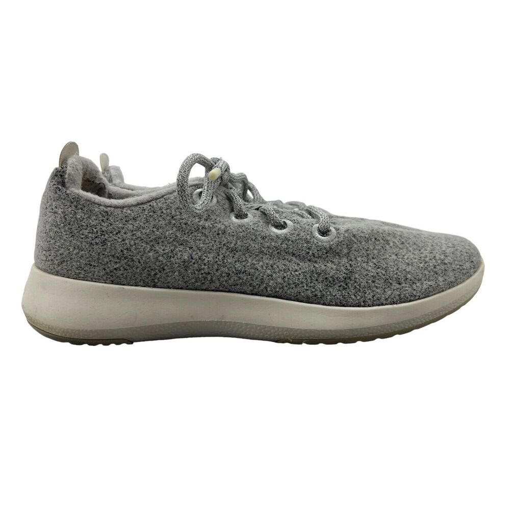 Allbirds Mizzles Wool Runner Mens 12 Light Gray Low Top Lace Up Sneaker Shoes